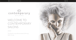 Desktop Screenshot of contemporarysalons.com